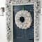 Glitzhome® 9ft Pre-Lit Snow Flocked Greenery Pine Christmas Garland with Timer